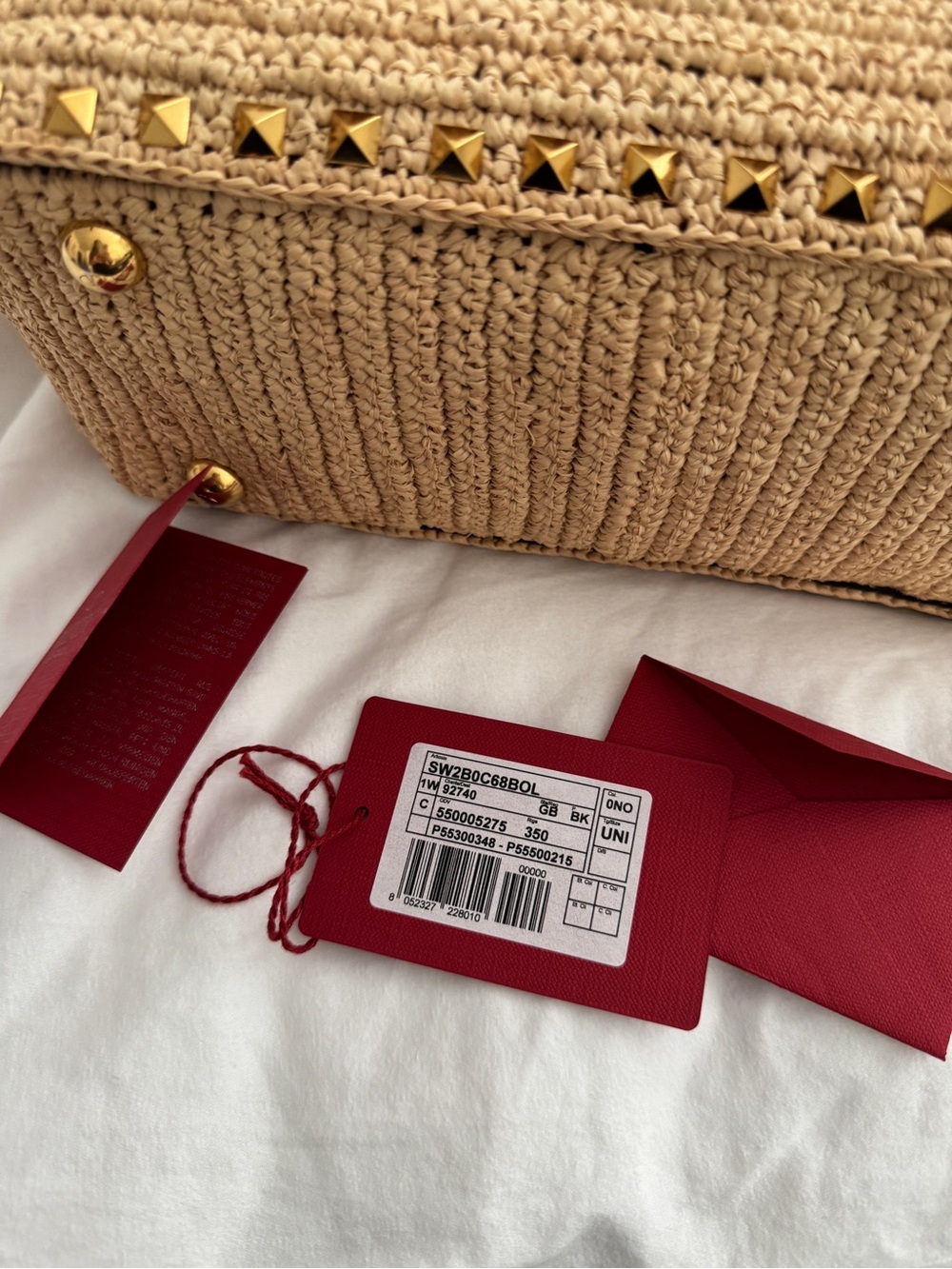 *SOLD* Valentino raffia bag - Picture 15 of 15